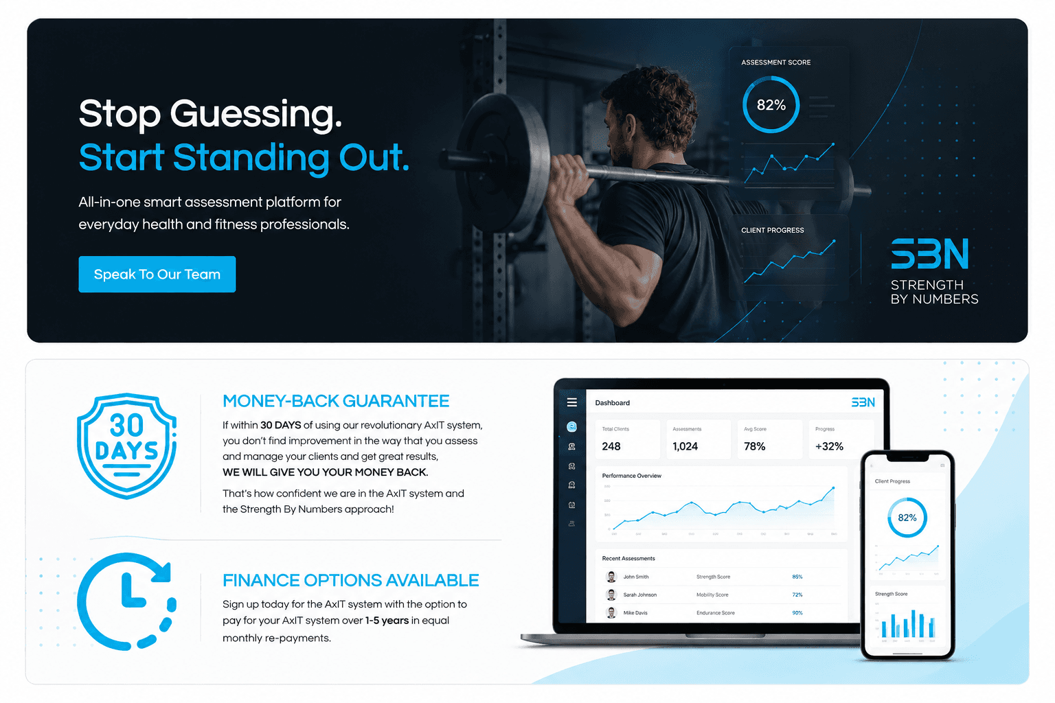 Strength by Numbers Data Analysis and Dashboard Design