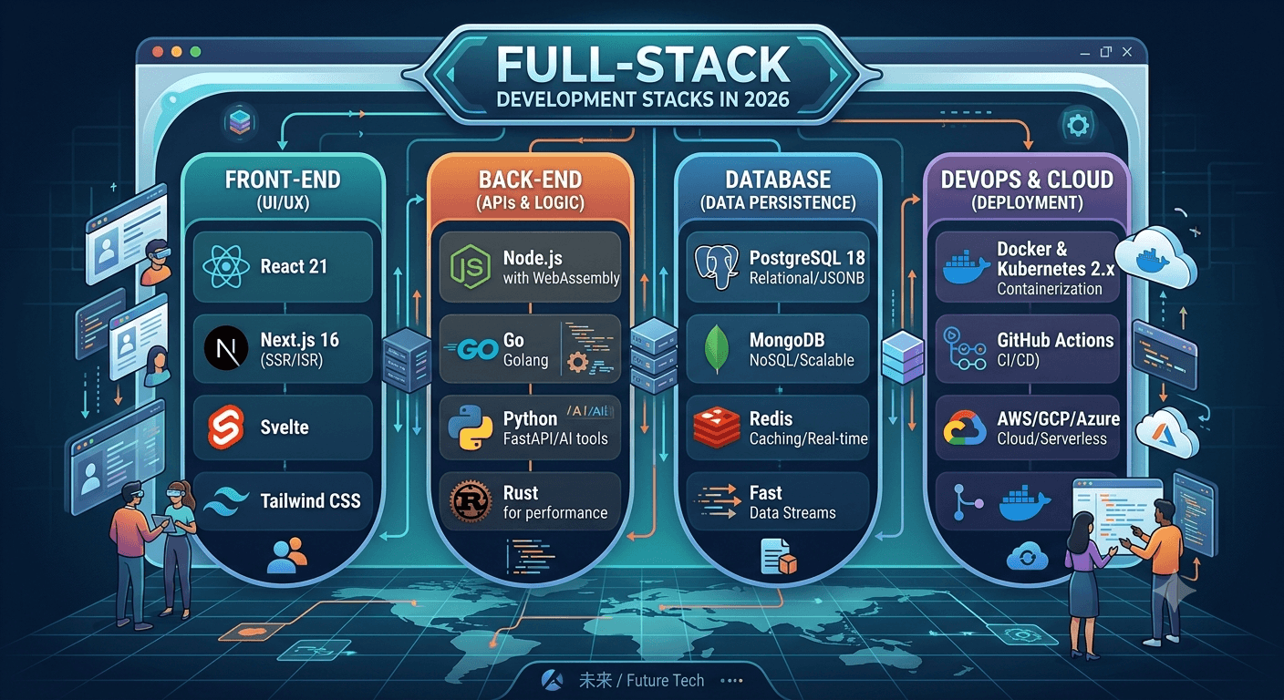 Best Full Stack Development Stacks to Use in 2026