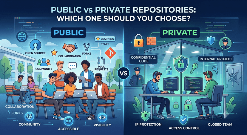 Public vs Private Repositories: Which One Should You Choose?