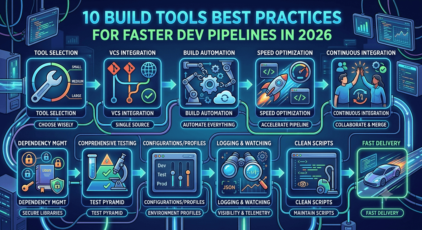 10 Build Tools Best Practices for Faster Dev Pipelines in 2026