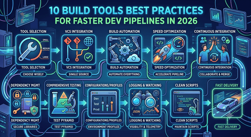 10 Build Tools Best Practices for Faster Dev Pipelines in 2026
