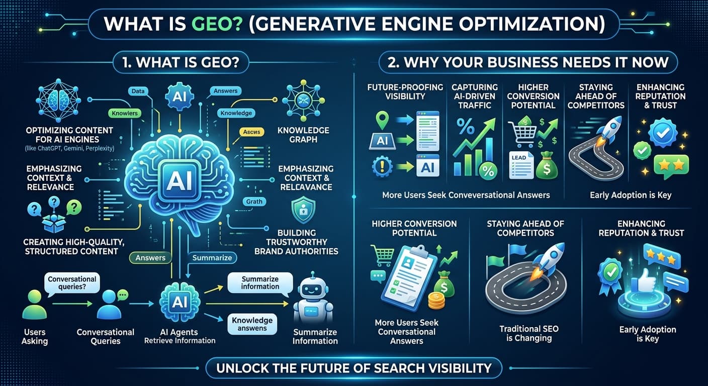 What is GEO (Generative Engine Optimization) and Why Your Business Needs It Now